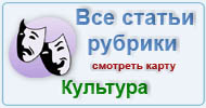 Карта рубрики: Культура и искусство