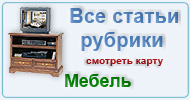 Карта  рубрики: Мебель