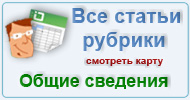 Карта рубрики: Общие сведения