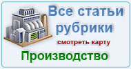 Карта рубрики: Производство