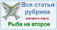 Карта  рубрики: Рыба на второе