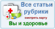 Карта  рубрики: Вы и здоровье