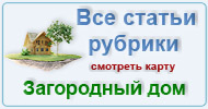 Карта  рубрики: Загородный дом