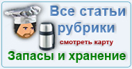 Карта  рубрики: Запасы и хранение