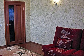 Применять жидкие обои можно в любом помещении